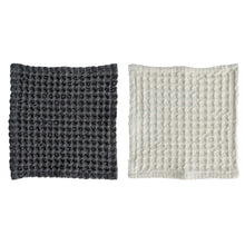 Load image into Gallery viewer, Cotton Waffle Weave Dish Cloth Set of 2 (2 Colors)