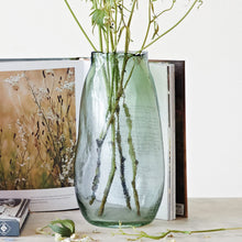 Load image into Gallery viewer, Recycled Glass Organic Shaped Vase