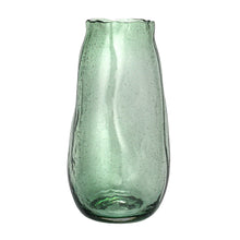 Load image into Gallery viewer, Recycled Glass Organic Shaped Vase