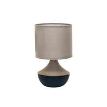 Load image into Gallery viewer, Stoneware Table Lamp w/ Linen Shade