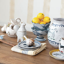 Load image into Gallery viewer, Hand-Painted Stoneware Pitcher w/ Horse