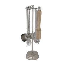 Load image into Gallery viewer, Stainless Steel & Mango Wood Bar Tool Set