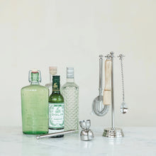 Load image into Gallery viewer, Stainless Steel & Mango Wood Bar Tool Set
