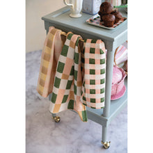 Load image into Gallery viewer, Cotton Blend Waffle Weave Tea Towel with Check/Plaid Pattern (3 Styles)