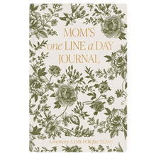 Load image into Gallery viewer, Mom's One Line A Day Leather Journal
