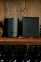 Load image into Gallery viewer, Driftwood & Vetiver Black Lid Candle & Boutique Box