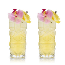 Load image into Gallery viewer, Pacific Crystal Tiki Glasses Set of 2 (Online Only)