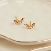 Load image into Gallery viewer, Waterproof Earrings Mini Crawler Studs with Cubic Zirconia