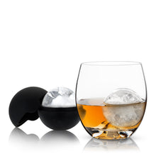 Load image into Gallery viewer, 4-Piece Ice Sphere Mold and Crystal Tumbler Set (Online Only)
