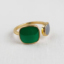 Load image into Gallery viewer, Heritage-Inspired Geometric Adjustable Ring
