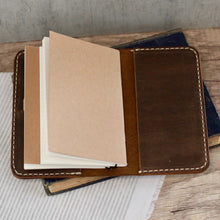 Load image into Gallery viewer, Pocket Leather Notebook