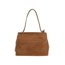 Load image into Gallery viewer, Classic Suede Flap Satchel