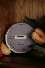 Load image into Gallery viewer, Woodland Plum & Amber Solid Brass 14oz Soy Candle
