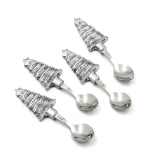 Load image into Gallery viewer, Christmas Tree Mini Spoon (Silver)