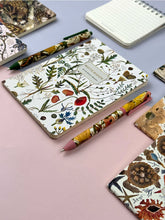 Load image into Gallery viewer, Greens and Flowers Notebook