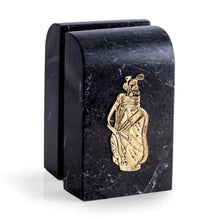 Load image into Gallery viewer, Golf Bag Marble Bookends