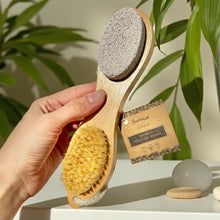 Load image into Gallery viewer, Bamboo Exfoliating Foot Pedicure Tool