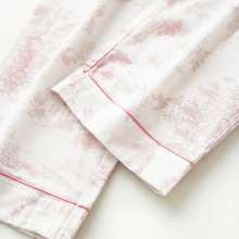 Load image into Gallery viewer, Pink Toile Women Pajamas Set
