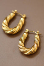 Load image into Gallery viewer, The Harper Hoop Earrings