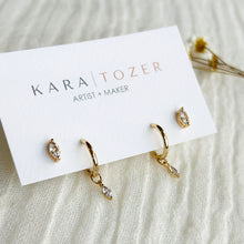 Load image into Gallery viewer, Marquise Hoop Stacking Set #4