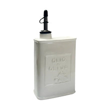 Load image into Gallery viewer, White Ceramic Oil Cruet