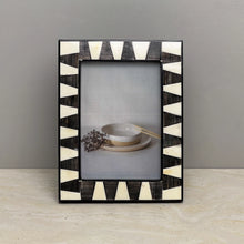 Load image into Gallery viewer, Black Fish Horn & Bone Photo Frame 5x7