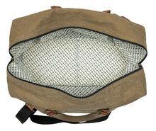 Load image into Gallery viewer, Atherol Up-Cycled Canvas Weekender Duffle Bag - Unisex