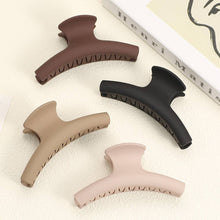 Load image into Gallery viewer, Minimalist Matte Y-Shaped Large Hair Claw Clips (Various Colors)