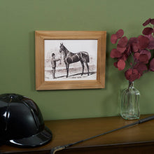 Load image into Gallery viewer, Horse Sketch Framed Wall Art 12 x 10