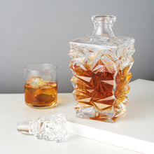 Load image into Gallery viewer, Prism Crystal Whiskey Decanter (Online Only)