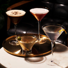 Load image into Gallery viewer, Admiral Crystal Martini Glasses (Online Only)