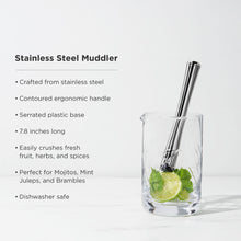 Load image into Gallery viewer, Stainless Steel Muddler (Online Only)