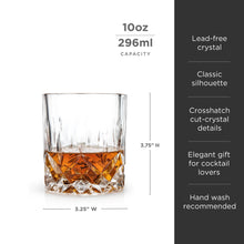 Load image into Gallery viewer, Admiral Crystal Tumblers Set of 4 (Online Only)