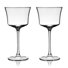Load image into Gallery viewer, Raye Angled Crystal Sour Glasses Set of 2 (Online Only)