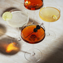Load image into Gallery viewer, Reserve Julien Crystal Coupe Glasses Set of 4 (Online Only)
