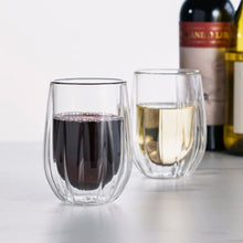 Load image into Gallery viewer, Double-Walled Stemless Wine Glasses Set of 2 (Online Only)