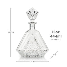 Load image into Gallery viewer, Admiral Crystal Irish Cut Whiskey Decanter (Online Only)
