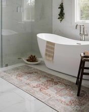 Load image into Gallery viewer, Rust Maayon Washable Rug [Online Only[