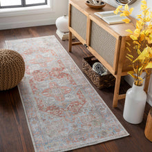 Load image into Gallery viewer, Rust Maayon Washable Rug [Online Only[