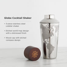 Load image into Gallery viewer, Globe Cocktail Shaker (Online Only)