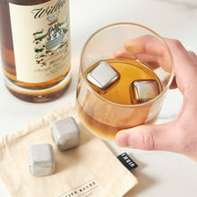 Load image into Gallery viewer, Glacier Rocks Stainless Steel Cube Set of 4 (Online Only)