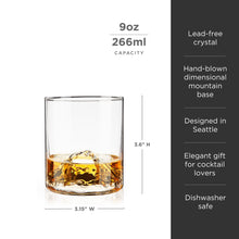 Load image into Gallery viewer, Mountain Crystal Tumblers Set of 2 (Online Only)
