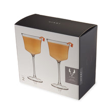 Load image into Gallery viewer, Raye Angled Crystal Sour Glasses Set of 2 (Online Only)