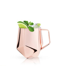 Load image into Gallery viewer, Seneca Faceted Copper Moscow Mule Mug (Online Only)