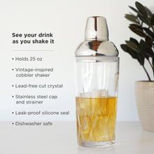 Load image into Gallery viewer, Admiral Crystal Cocktail Shaker (Online Only)