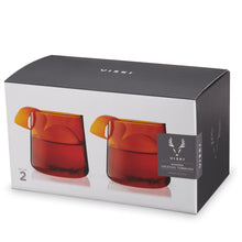 Load image into Gallery viewer, Aurora Amber Cocktail Tumblers, Set of 2 (Online Only)