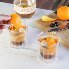 Load image into Gallery viewer, Double-Walled Rocks Glasses Set of 2 (Online Only)