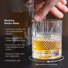 Load image into Gallery viewer, Revolve Crystal Rocks Glass (Online Only)