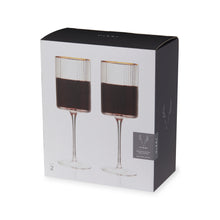 Load image into Gallery viewer, Meridian Crystal Wine Glasses Set of 2 (Online Only)