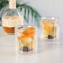Load image into Gallery viewer, Double-Walled Rocks Glasses Set of 2 (Online Only)